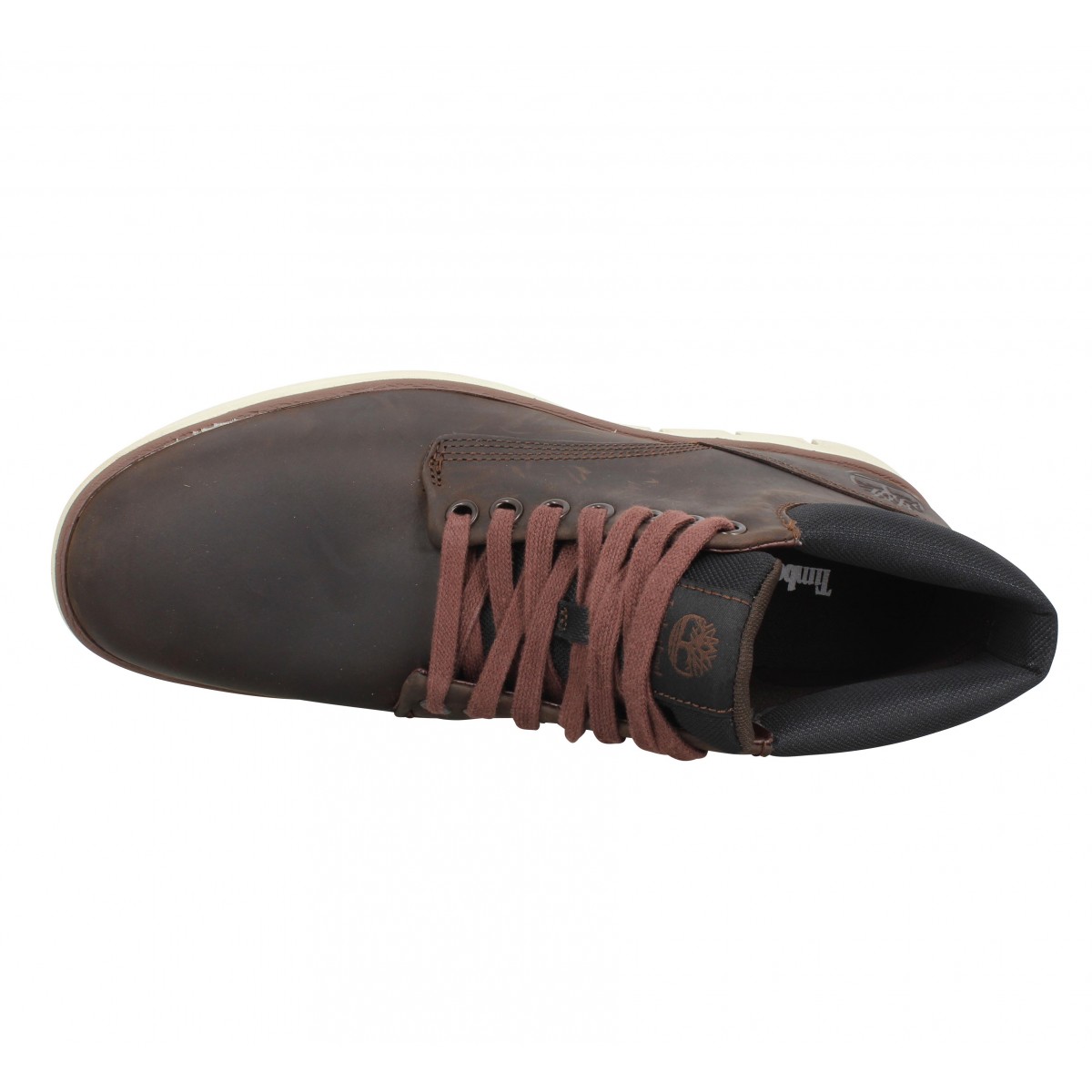 chukka bradstreet en cuir pour homme en marron