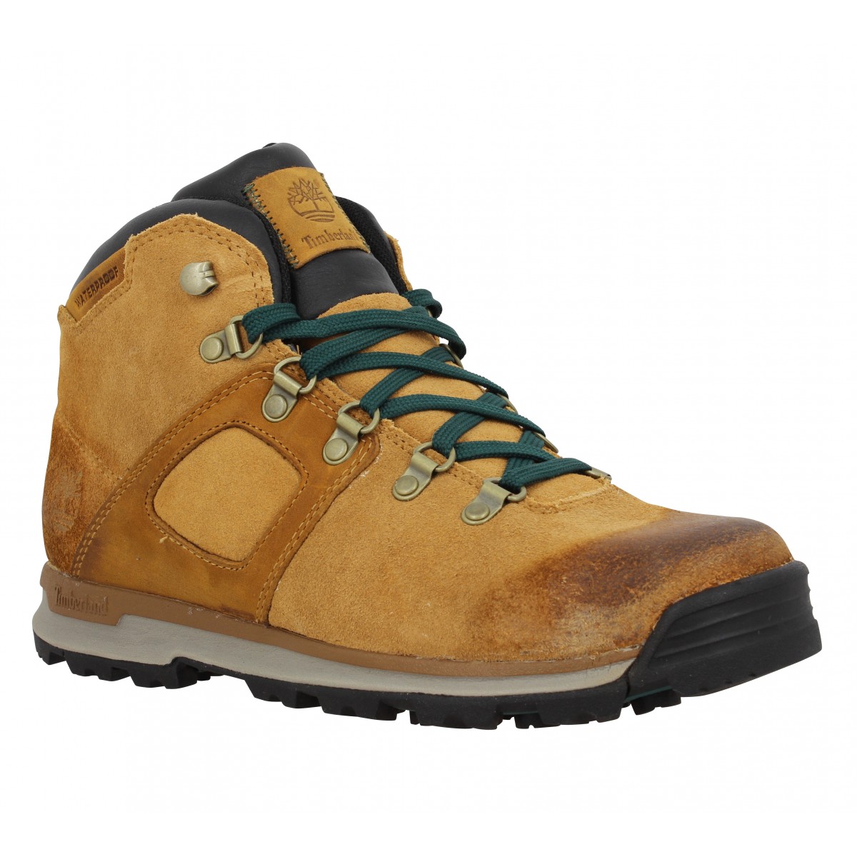Bottines TIMBERLAND EK GT Scramble Mid nubuck Homme Ocre