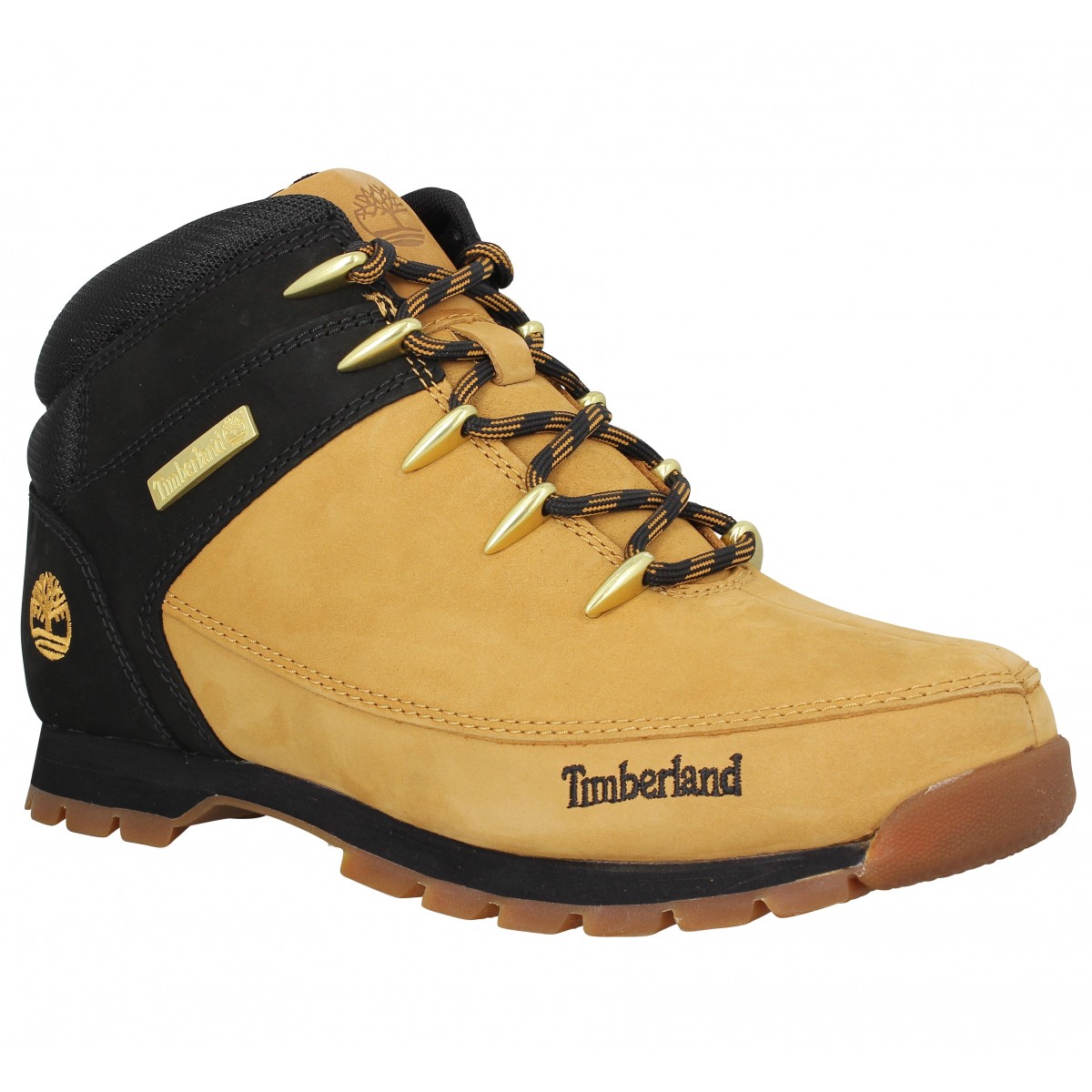 TIMBERLAND Euro Sprint Hiker nubuck Homme Ocre Noir