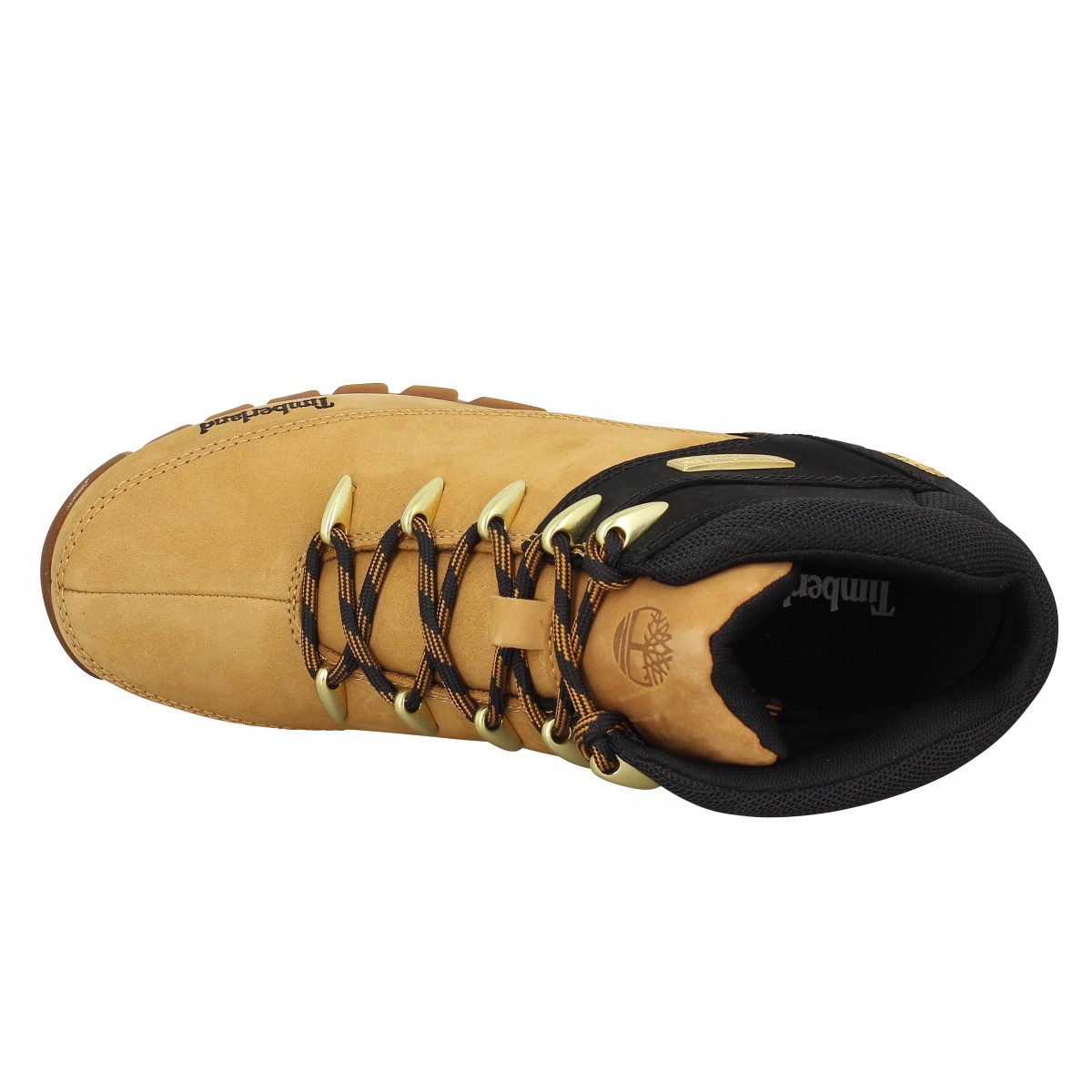 Chaussures Timberland euro sprint hiker nubuck homme ocre noir