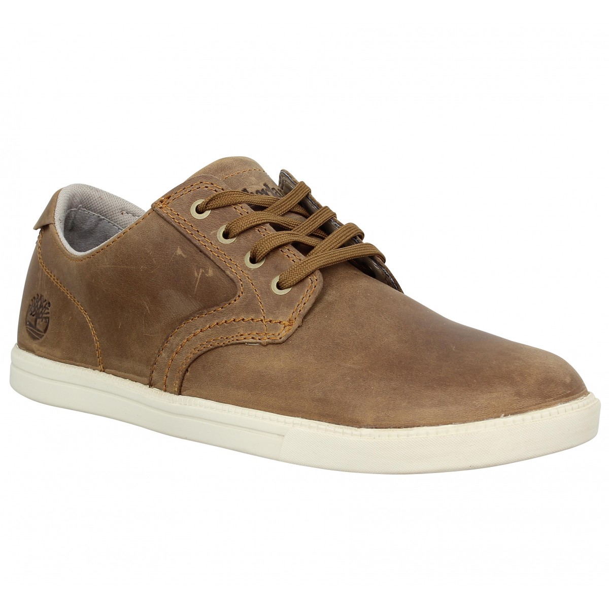 Chaussures à lacets TIMBERLAND Fulk Lp Ox cuir Homme Marron