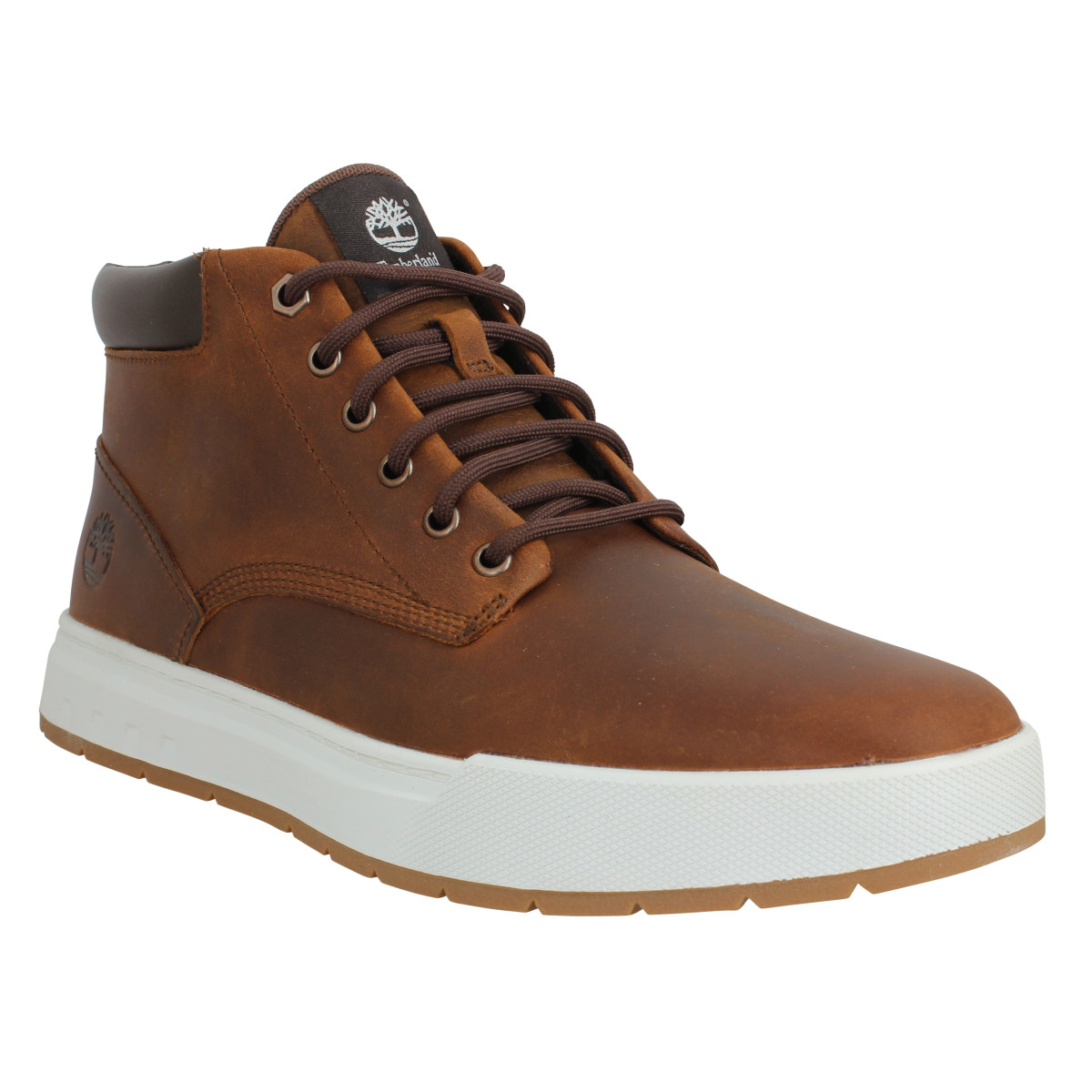 Bottines TIMBERLAND Maple Grove Chukka cuir Homme Marron
