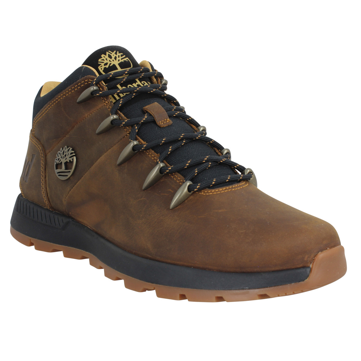 Bottines TIMBERLAND Sprint Trekker Mid cuir regenerate Homme Marron
