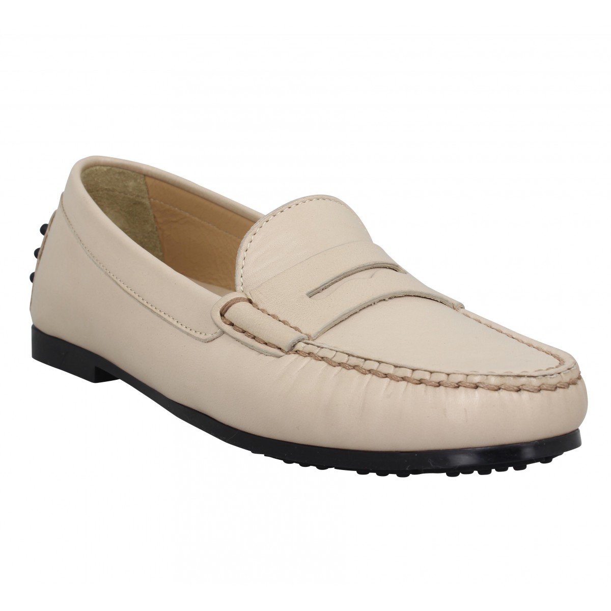Chaussures Triver flight 51201 cuir femme ivoire femme Fanny