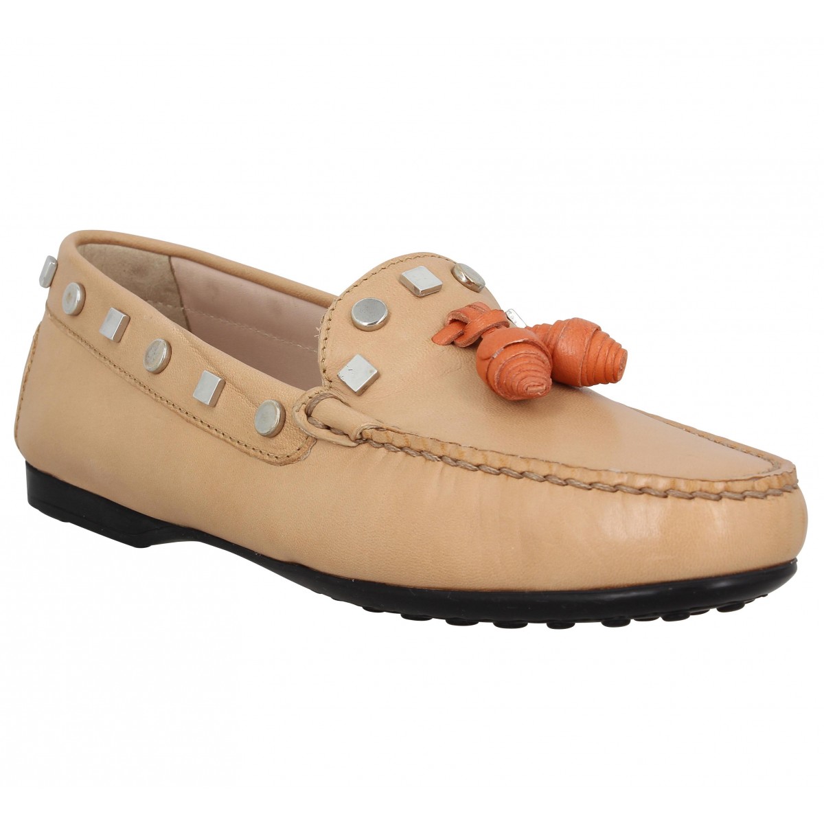 Triver flight 646 122 cuir beige femme Fanny chaussures
