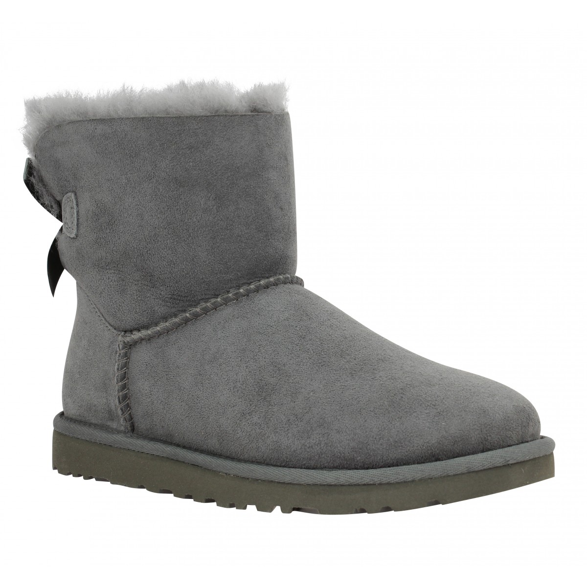 Ugg grise courte hot sale