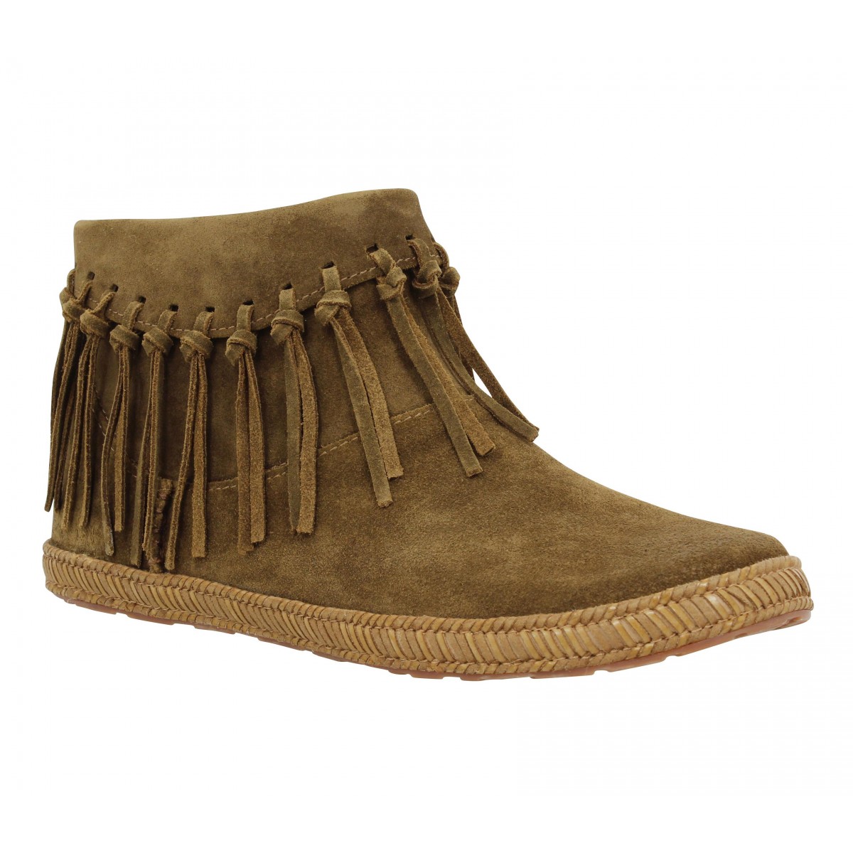 Bottines UGG AUSTRALIA Shenendoah velours Femme Marron