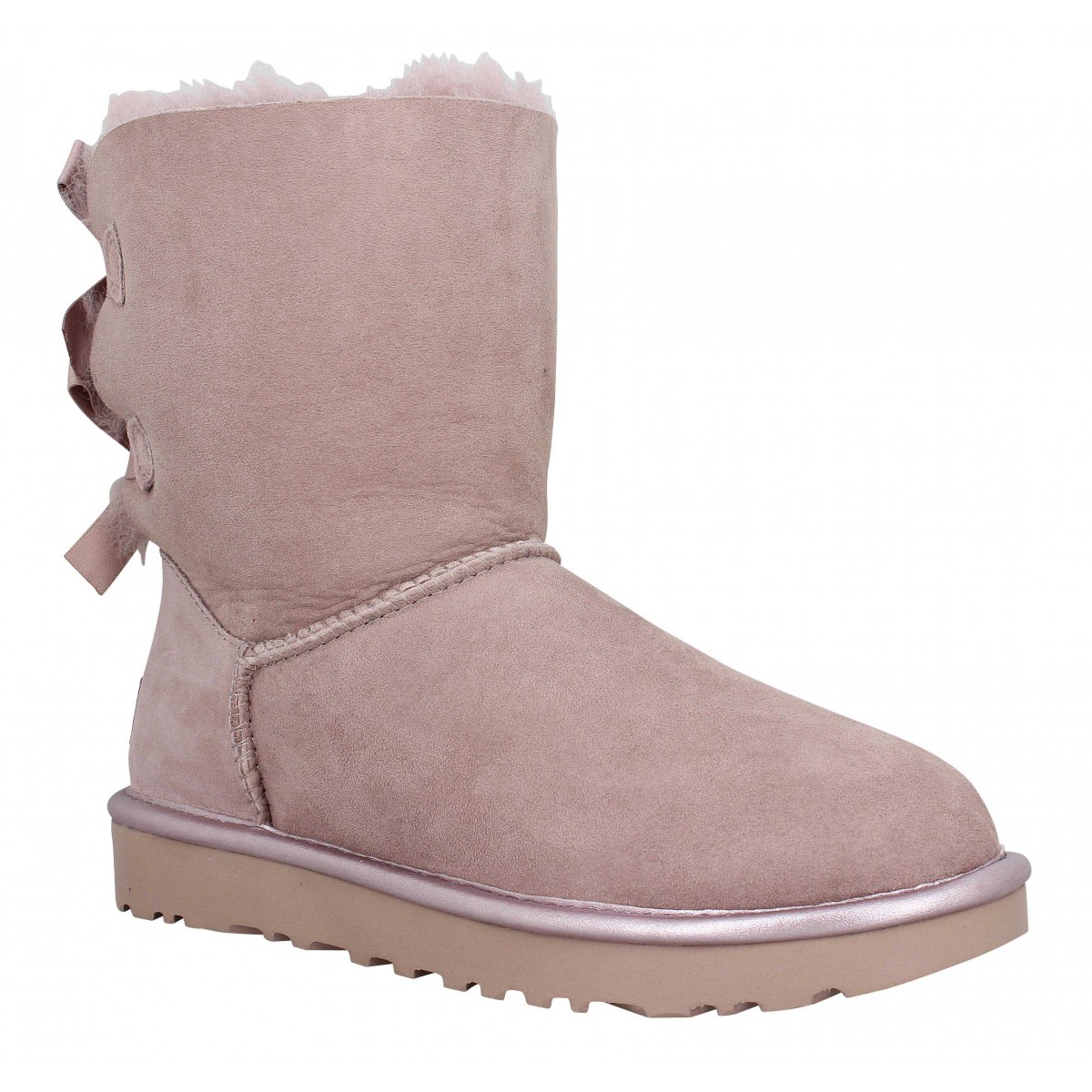 ugg metallic rose