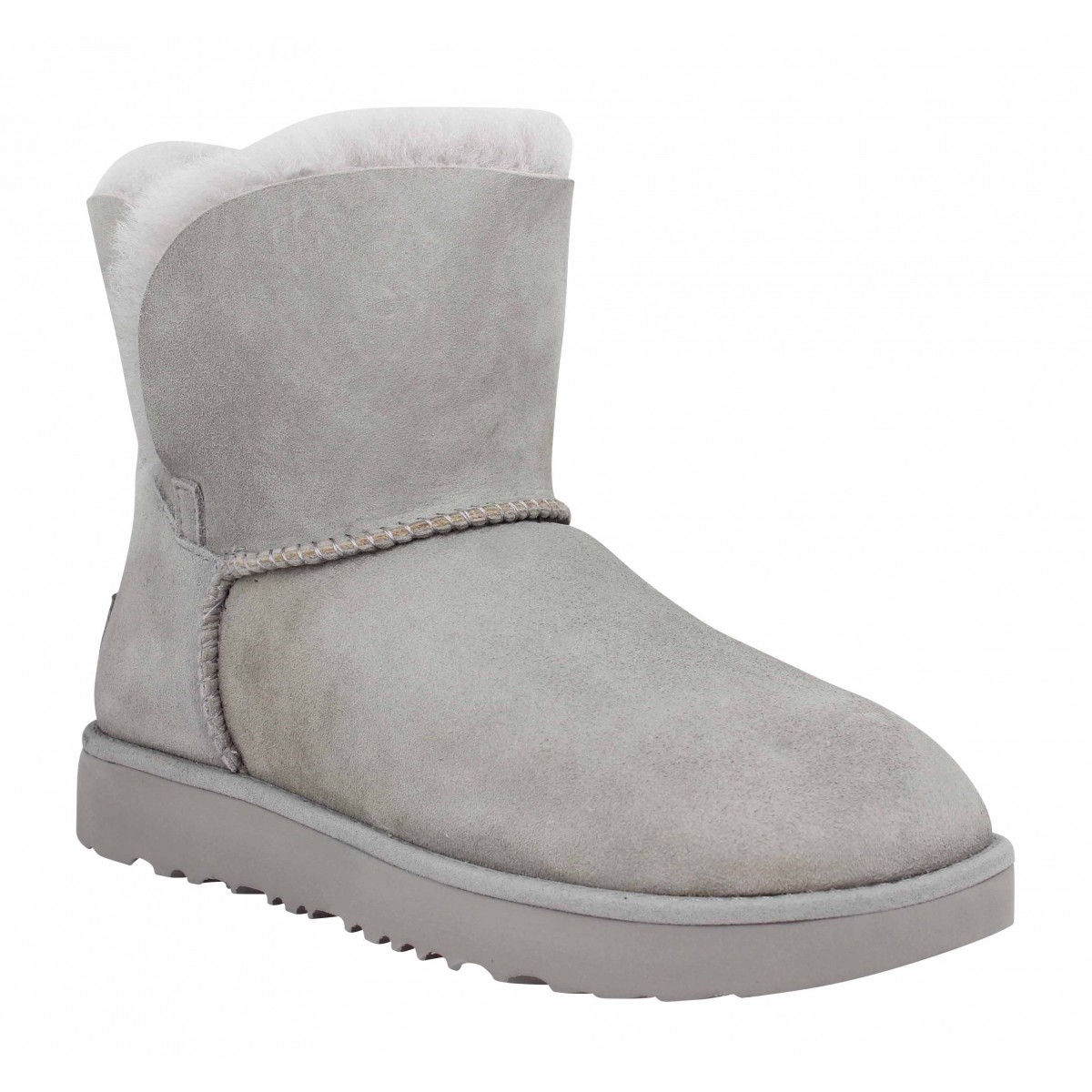 ugg classic cuff mini noir