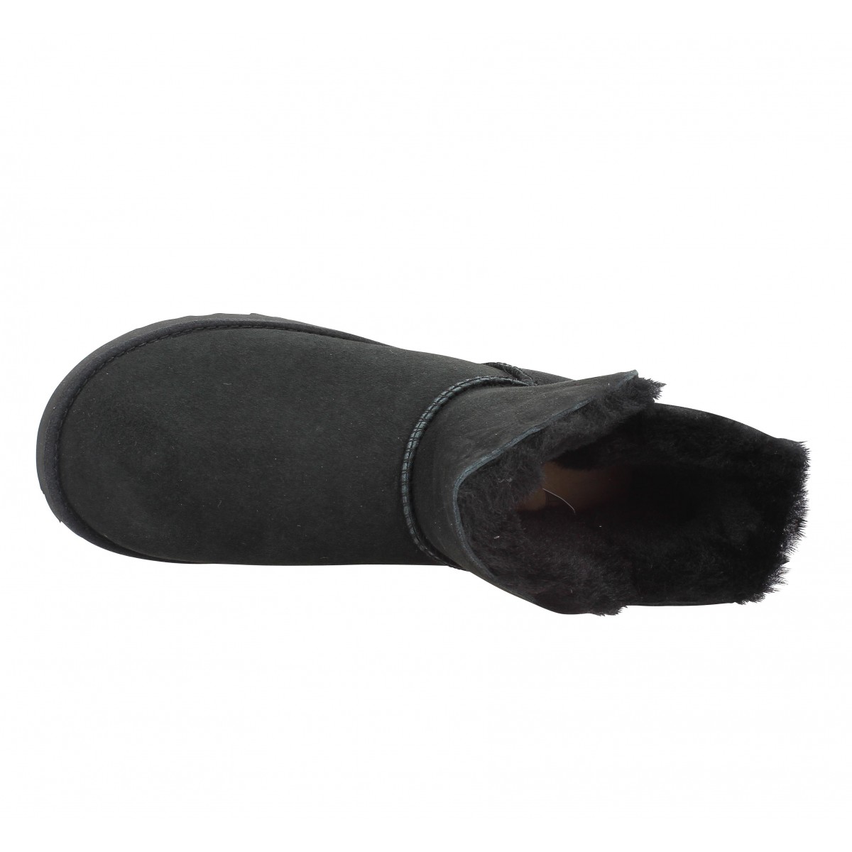 ugg classic cuff mini noir