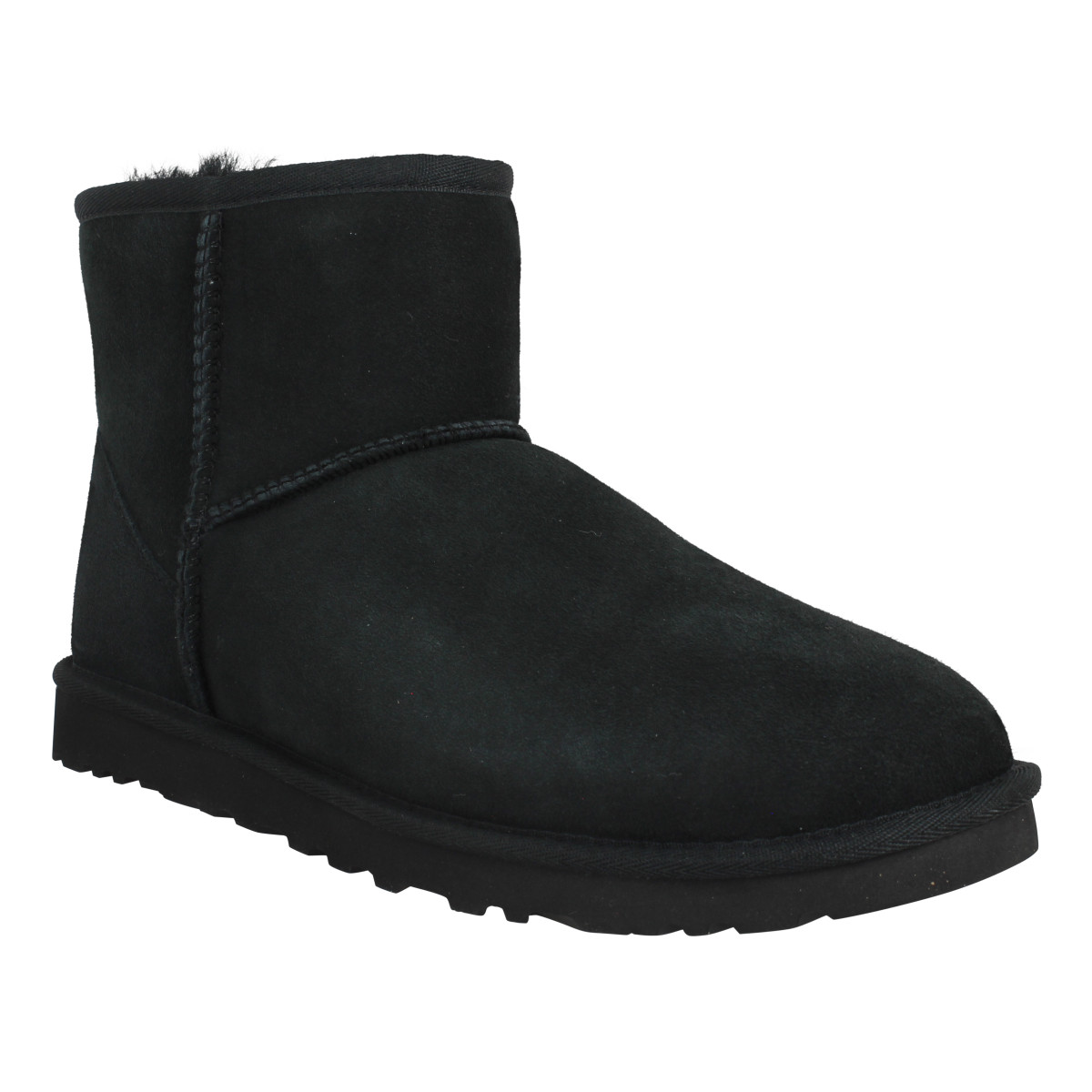 Bottines UGG Classic Mini II velours Homme Noir