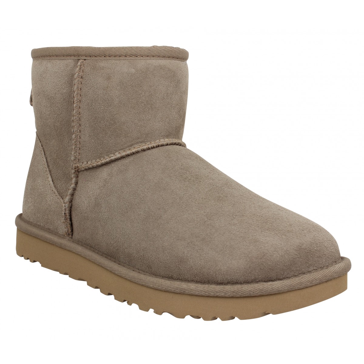 UGG Classic Mini velours Femme-36-Caribou