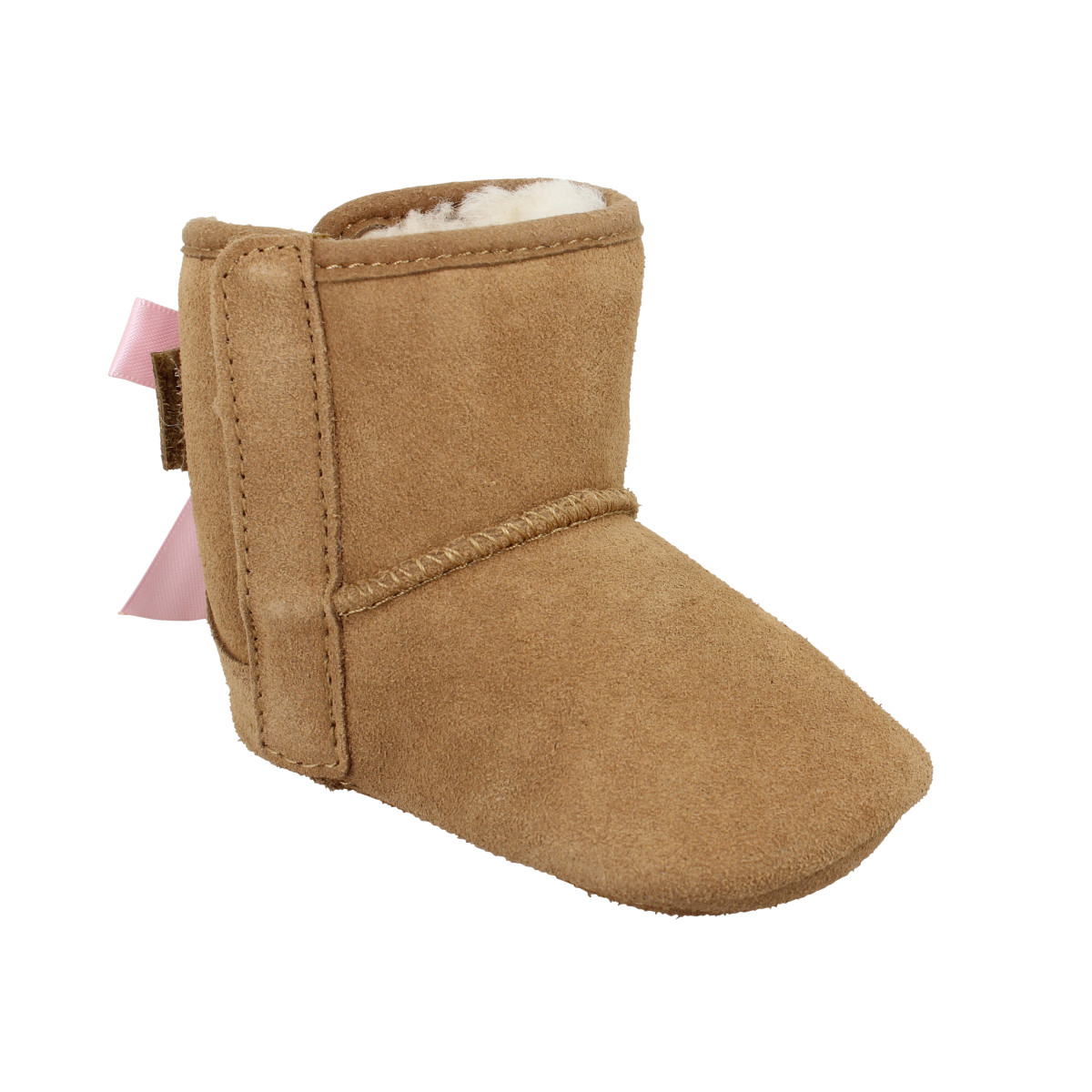 Bottines UGG Jesse Bow II velours Enfant Chestnut