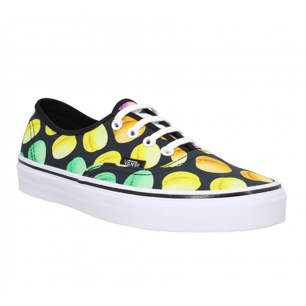 Baskets VANS Authentic macarons Femme Noir