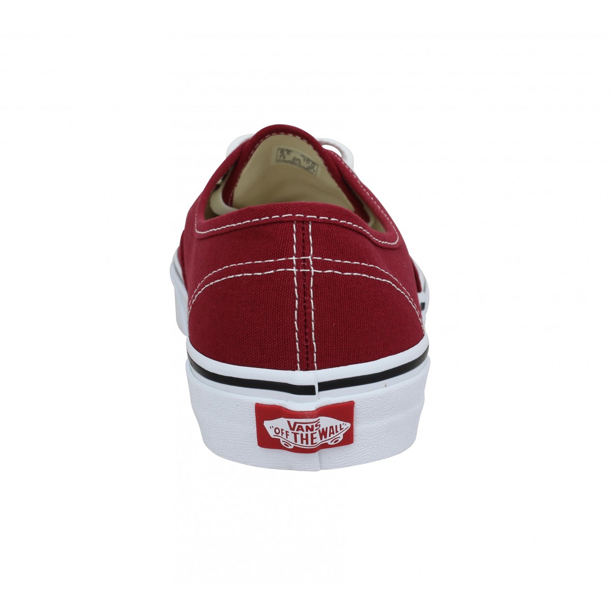 vans bordeaux authentic femme