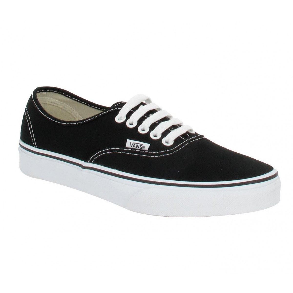 basket vans femme noir