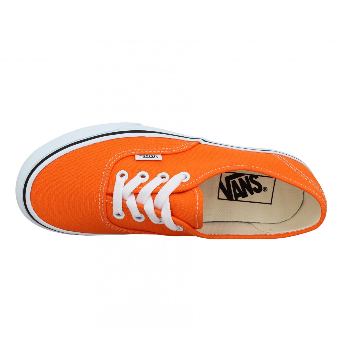 Vans authentic homme orange clearance