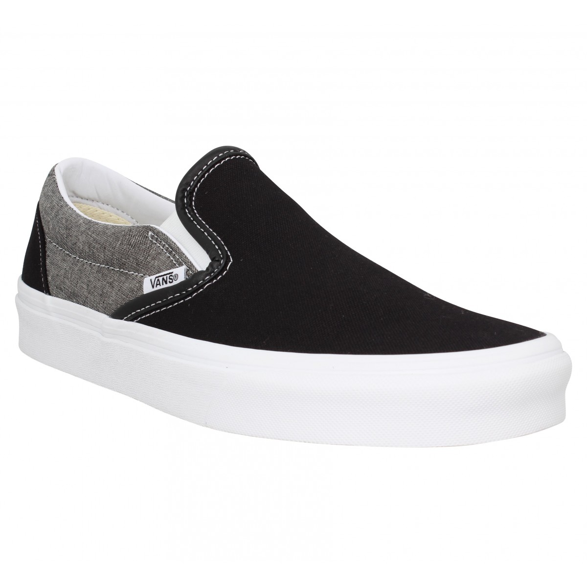 vans sans lacets homme