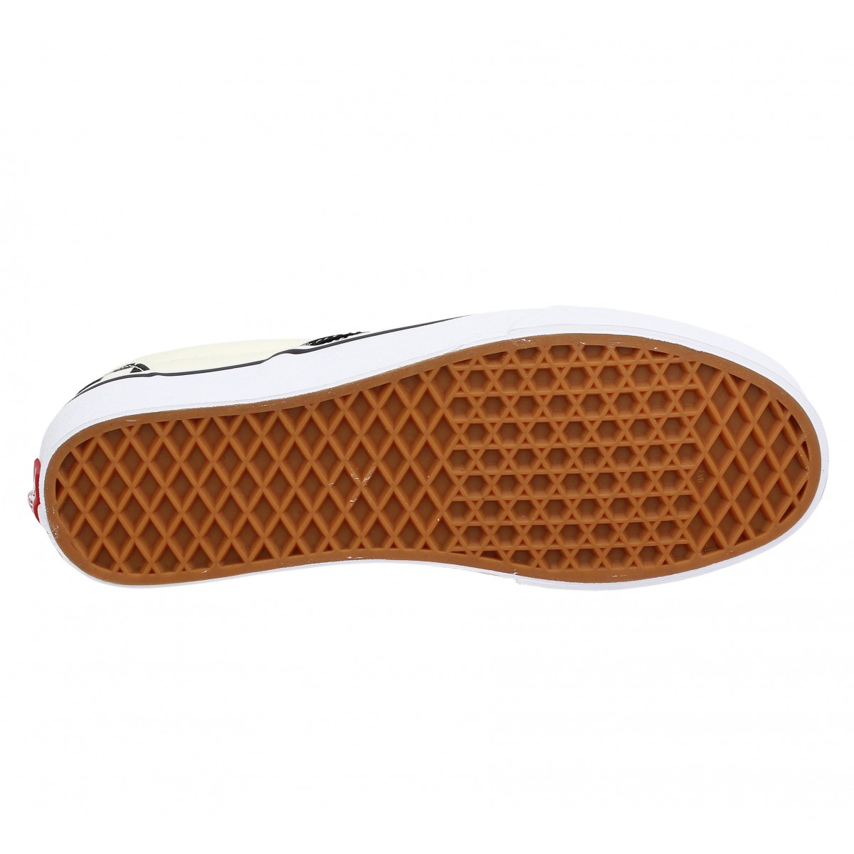 vans slip on rose damier