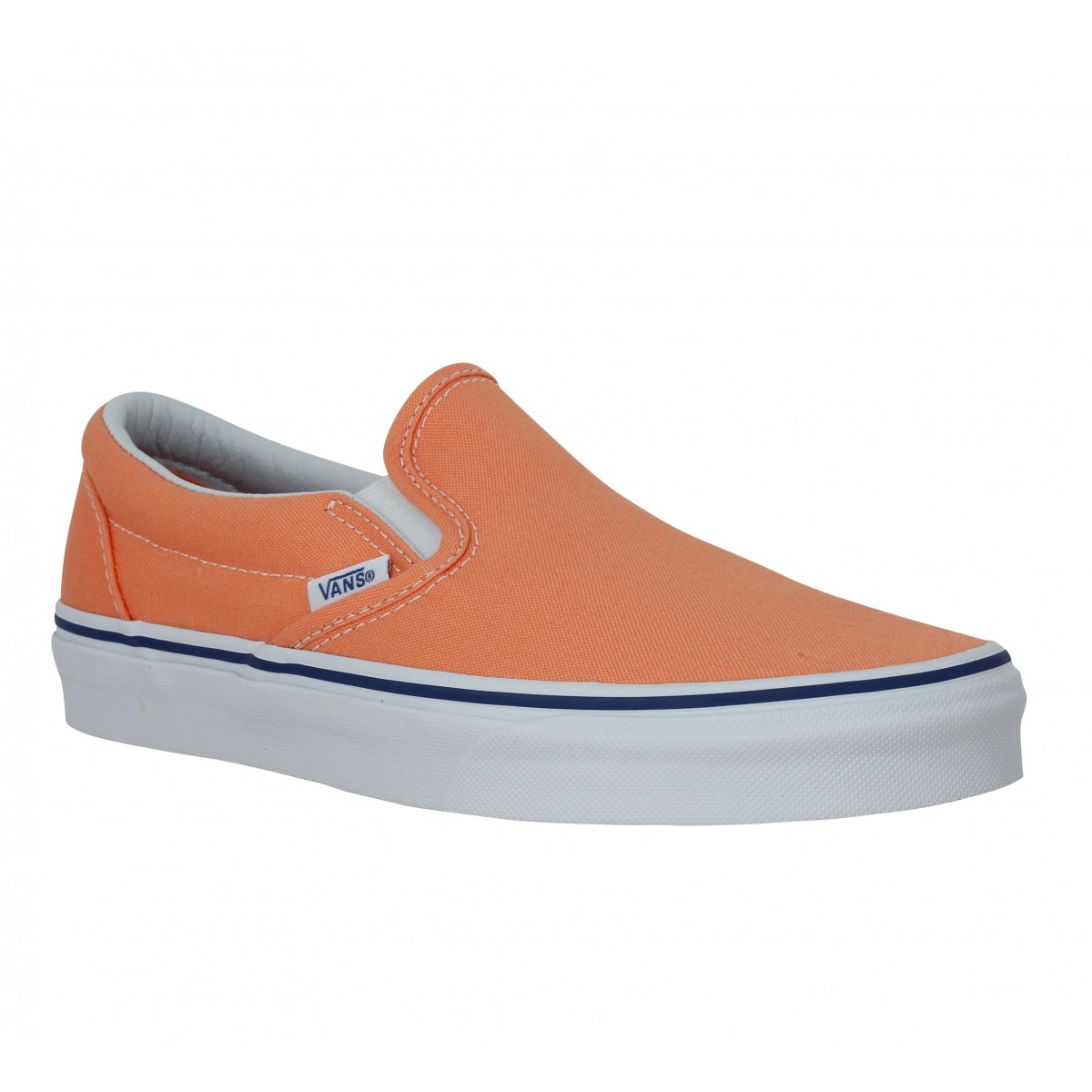 Baskets VANS Classic Slip On toile Femme Melon