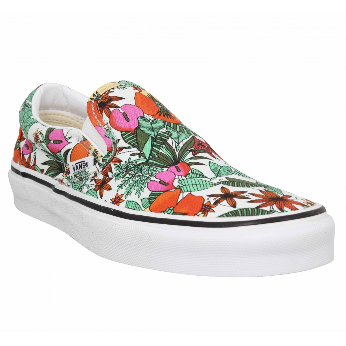 vans femme fleur