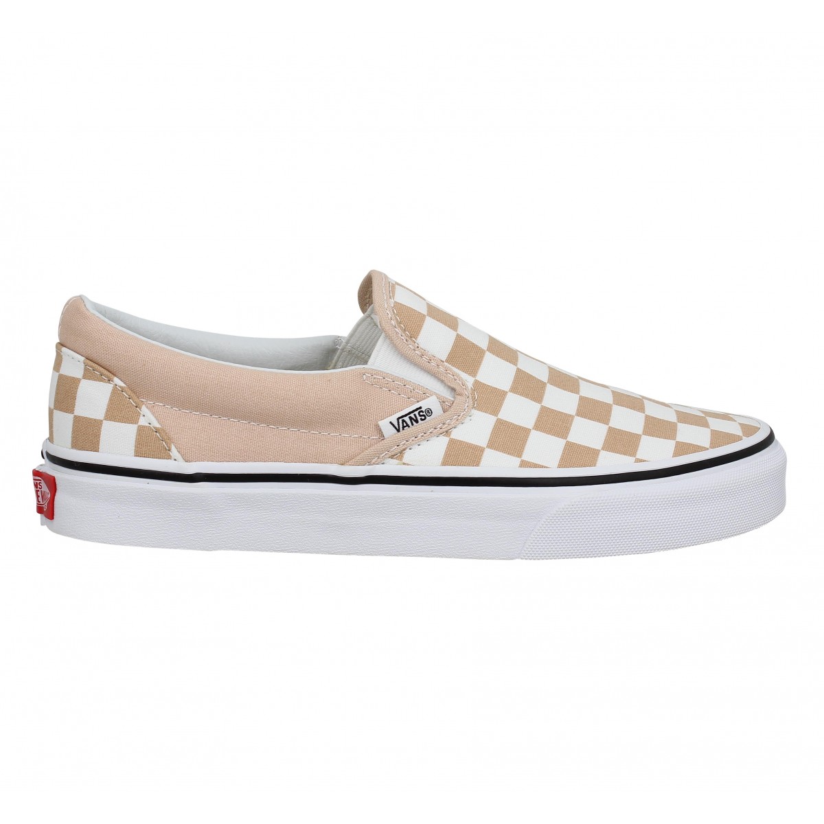 vans damier avec rose