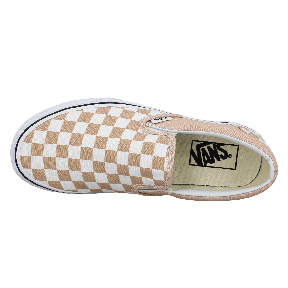 Vans damier beige outlet