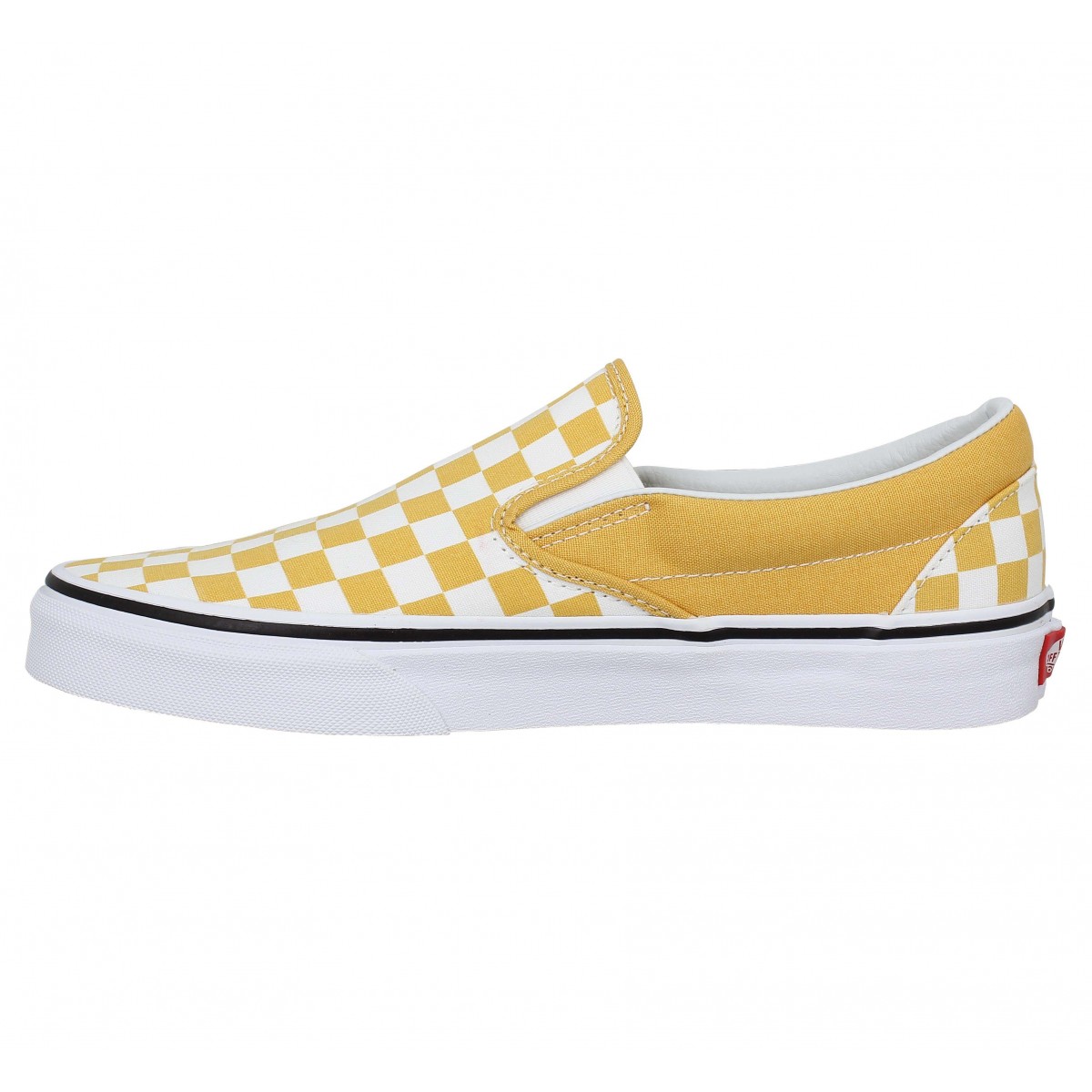 vans a carreaux jaune