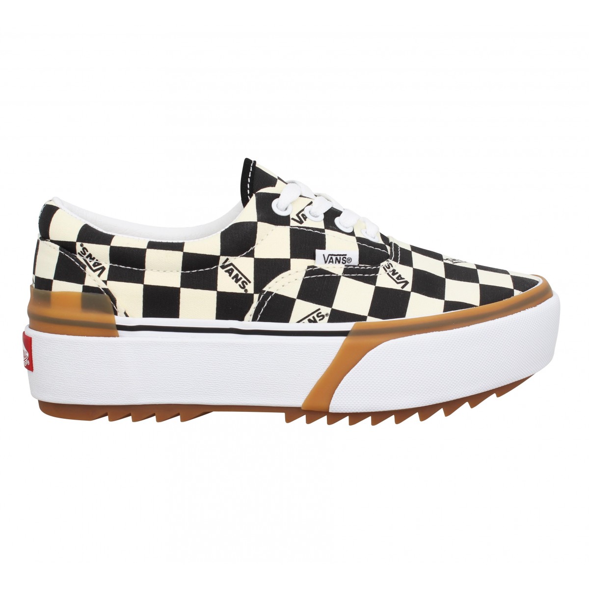 Vans damier femme discount