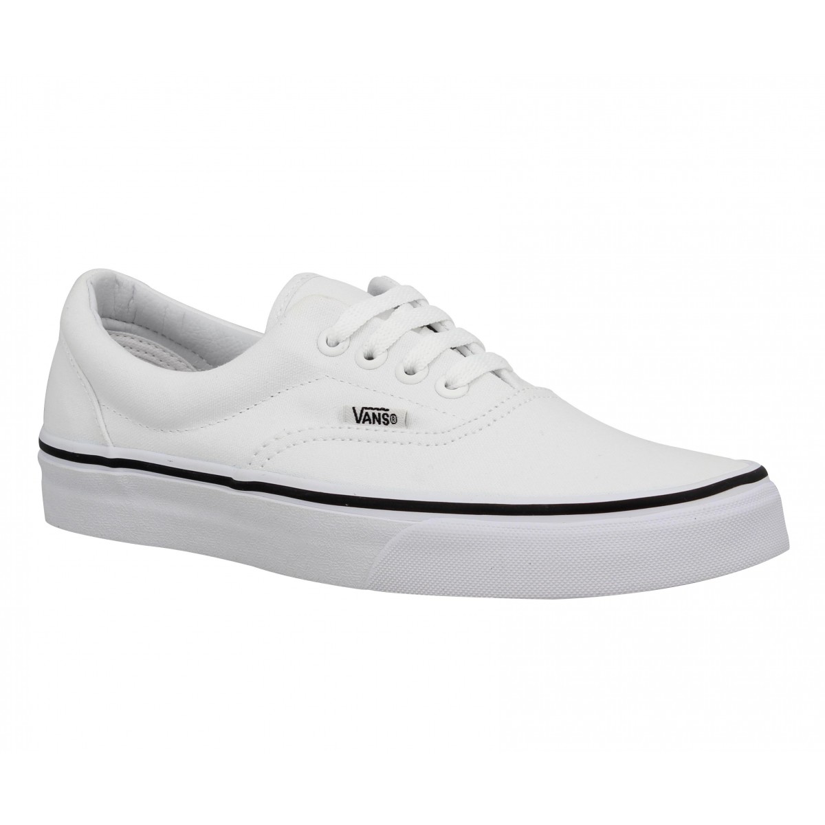 Vans era cuir blanc online