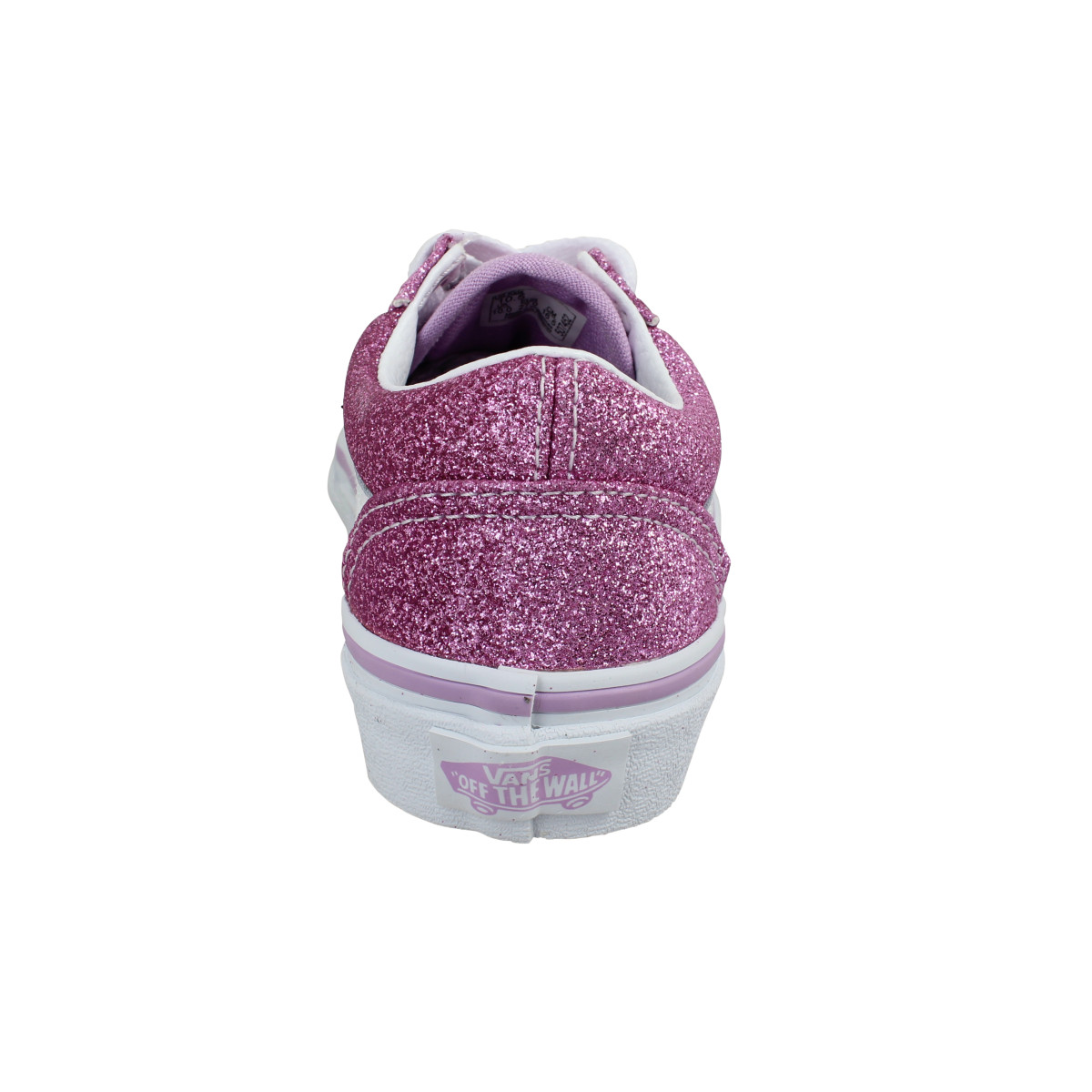 Vans old skool glitter enfant lilac enfants