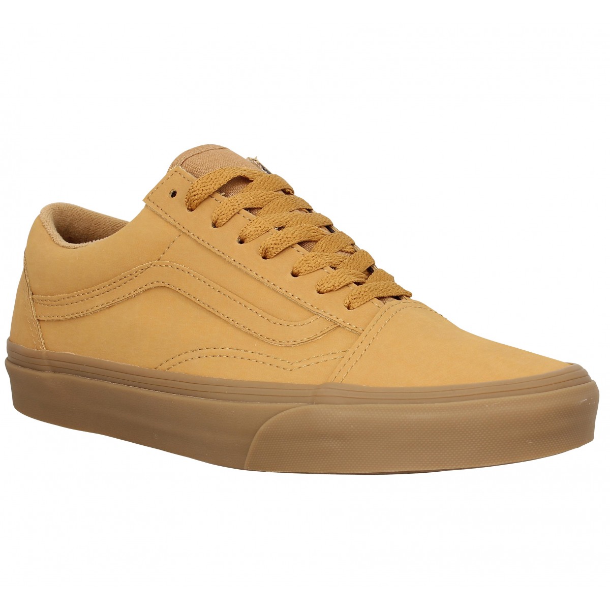 vans orange homme