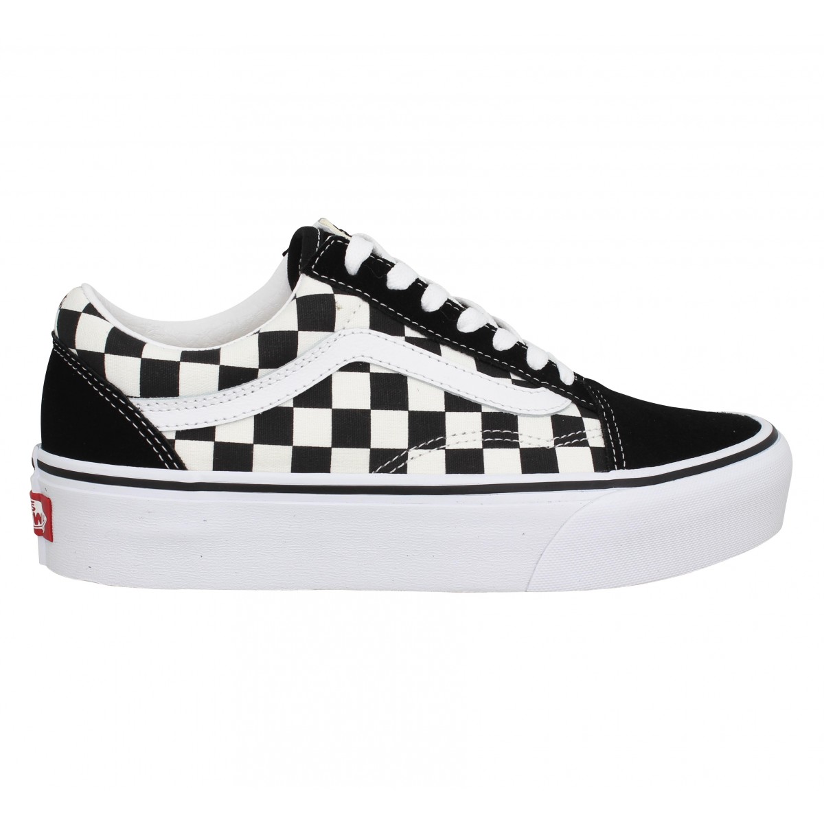 vans old skool noir damier