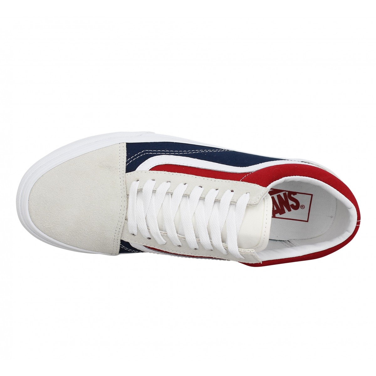 vans rouge old skool homme