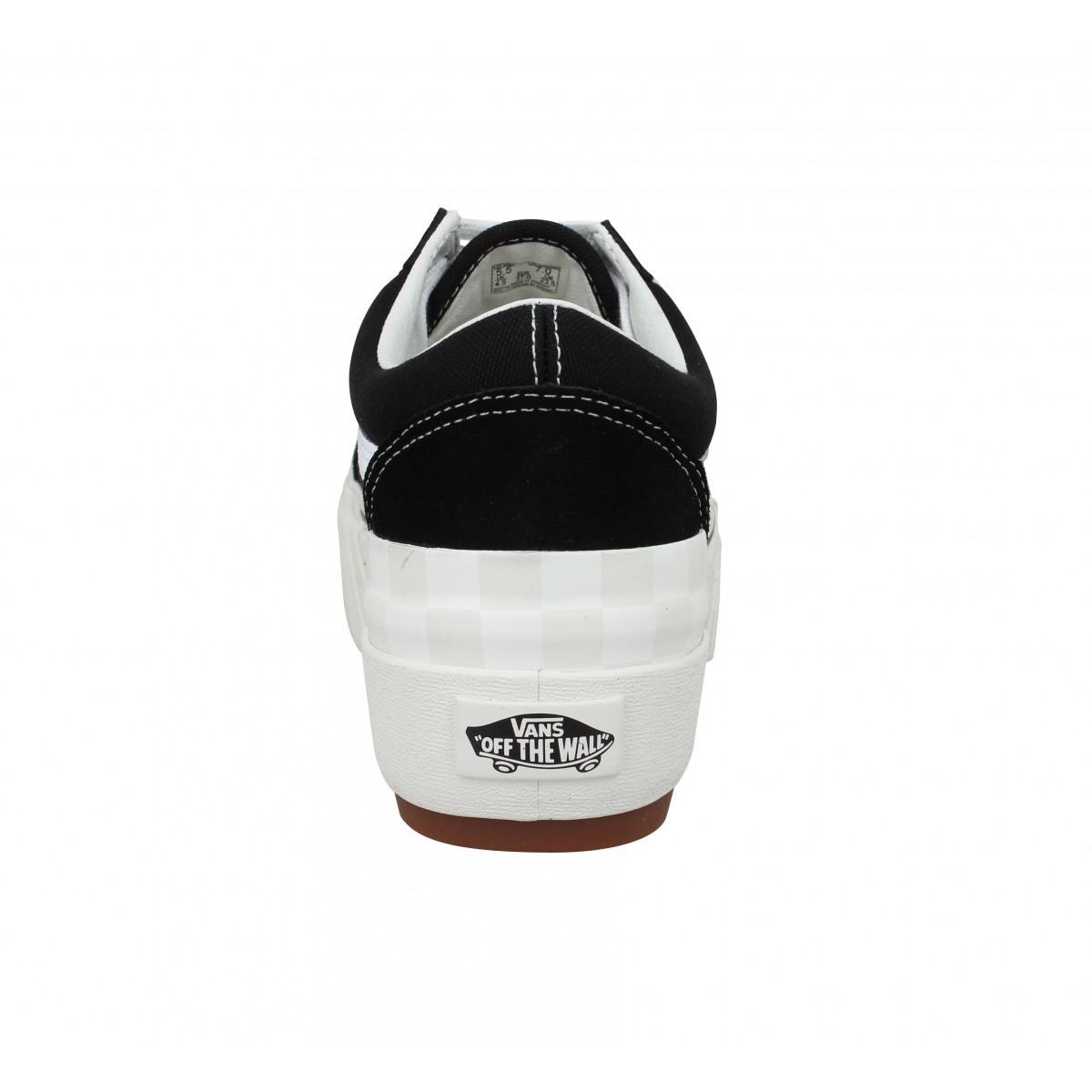 Vans old skool femme compensé discount