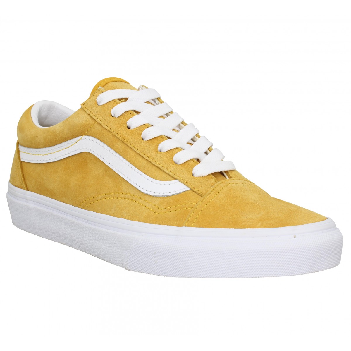 vans jaune noir