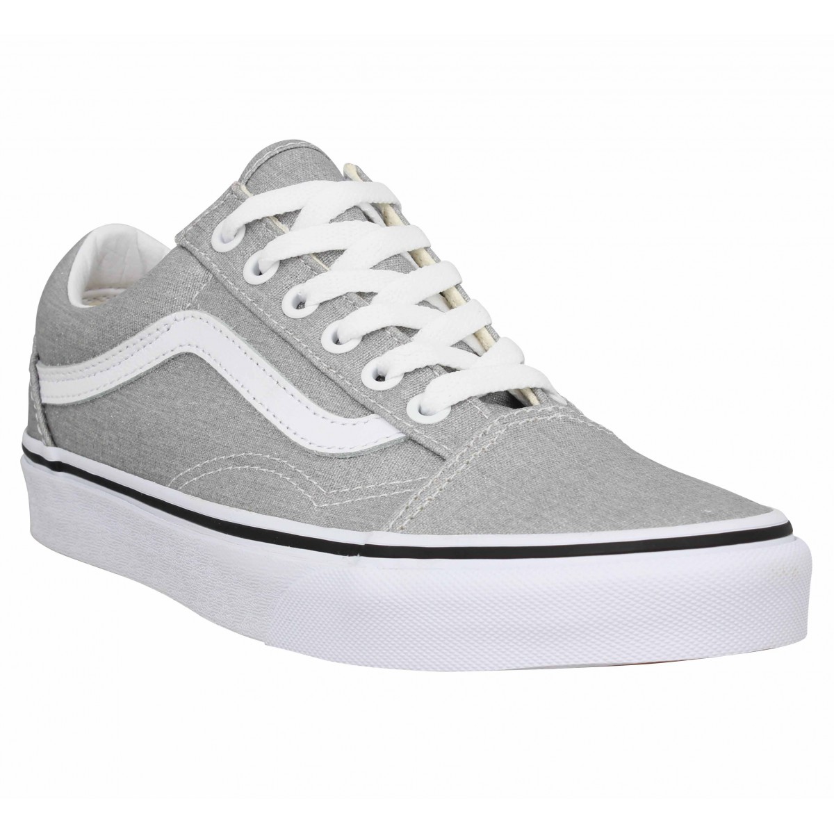vans old skool femme grise