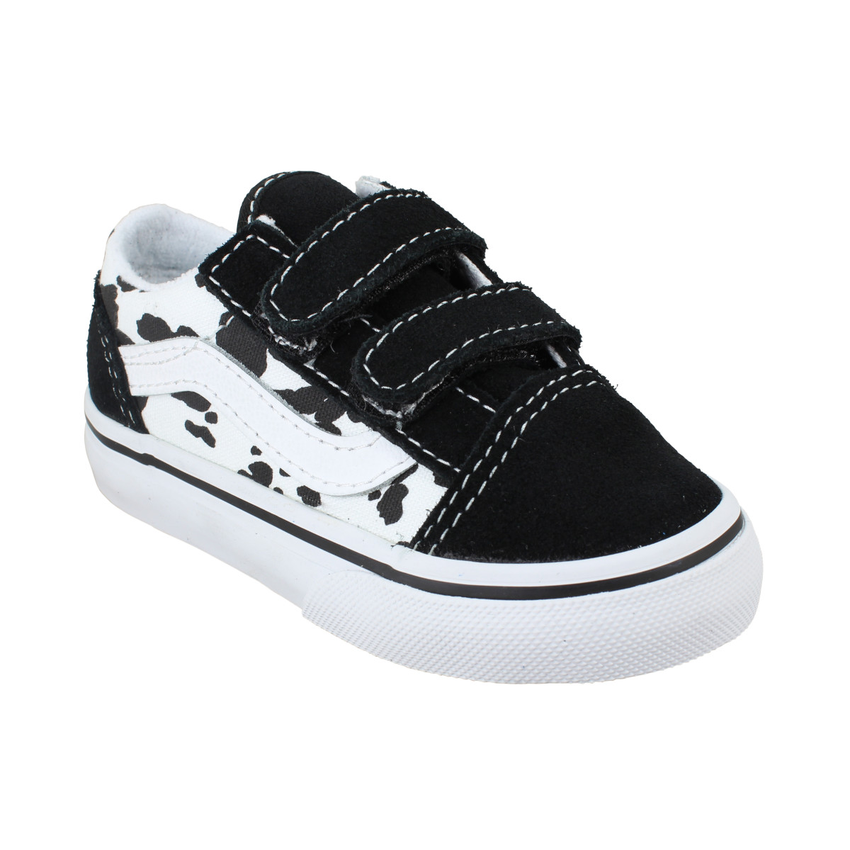Vans velour noir top