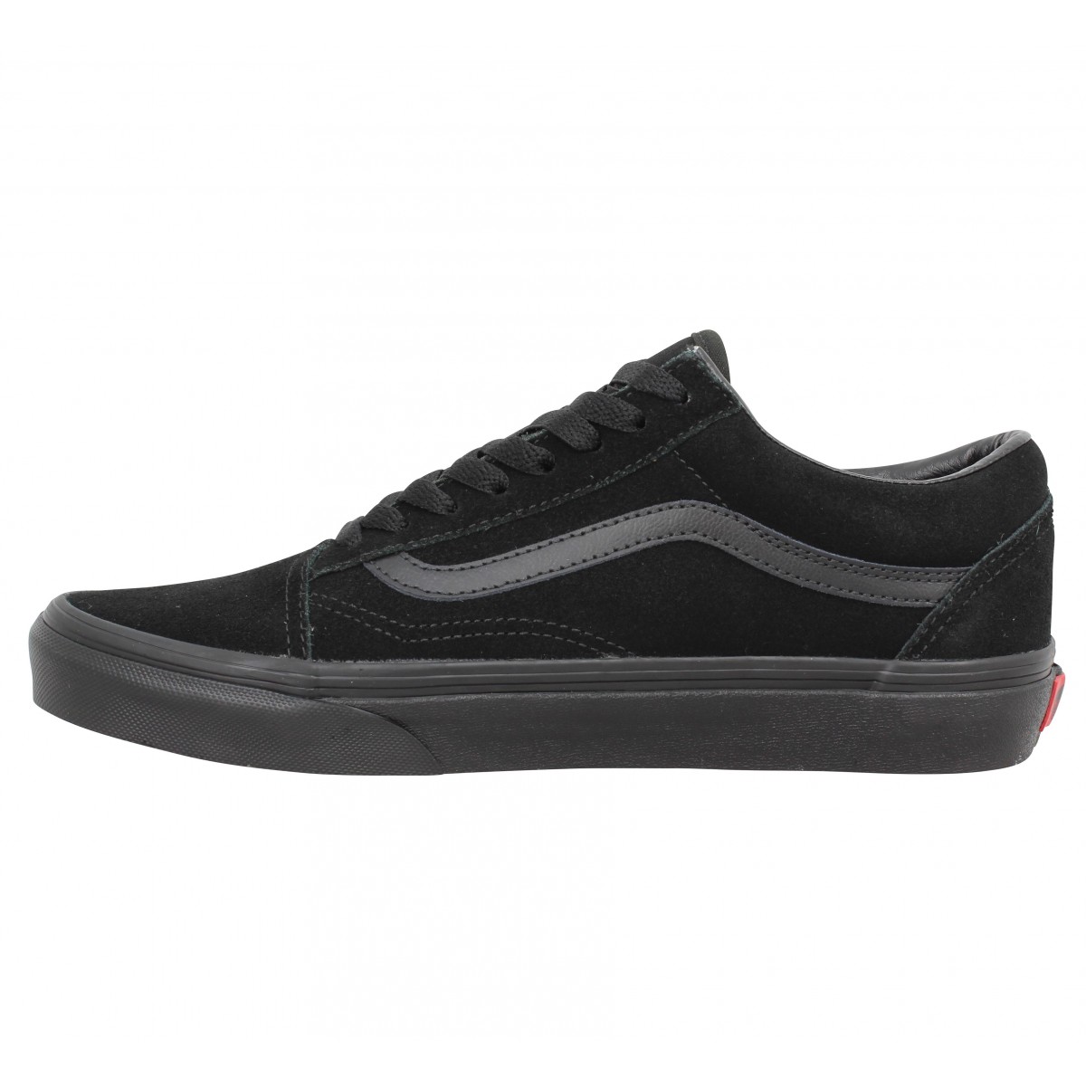 Chaussures Vans old skool velours homme noir homme | Fanny chaussures