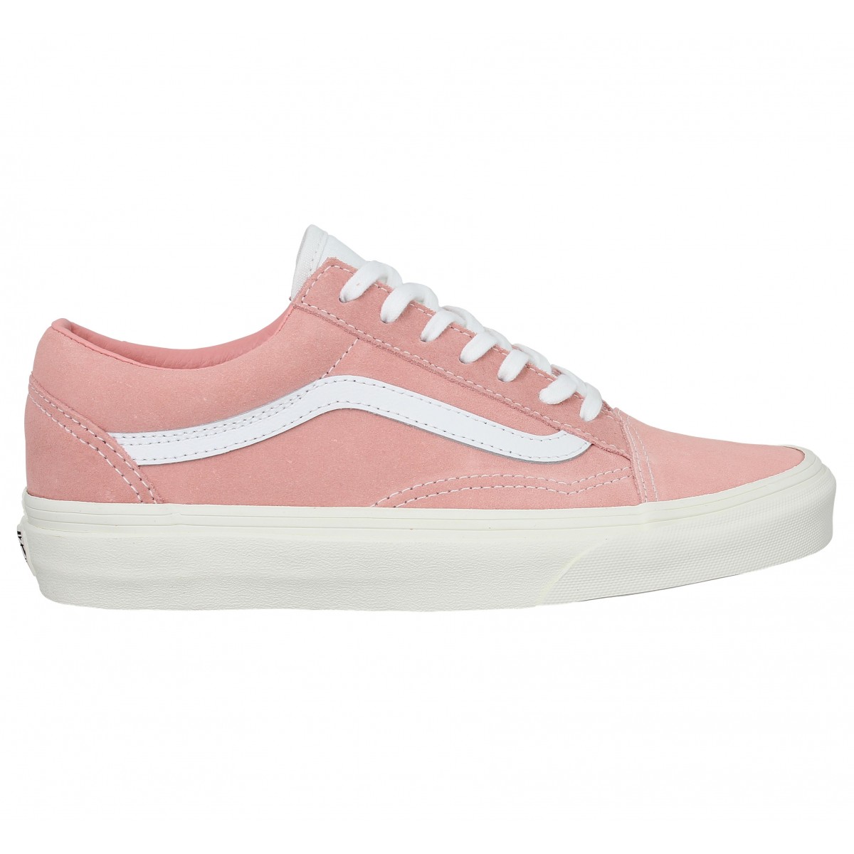 Vans old skool rose top pale femme