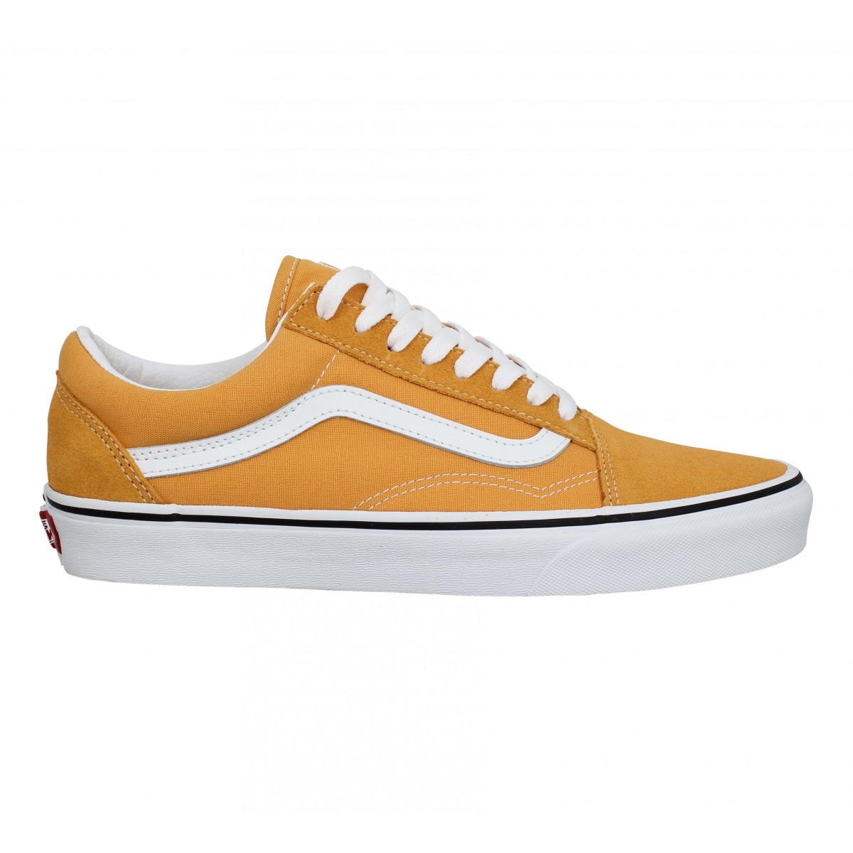 vans old skool jaune damier