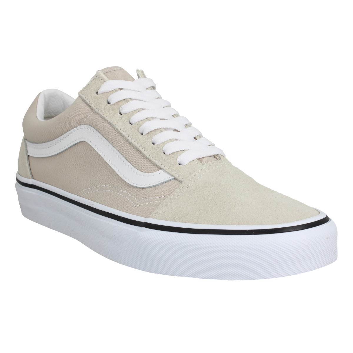 VANS Old Skool velours toile Homme-41-French Oak