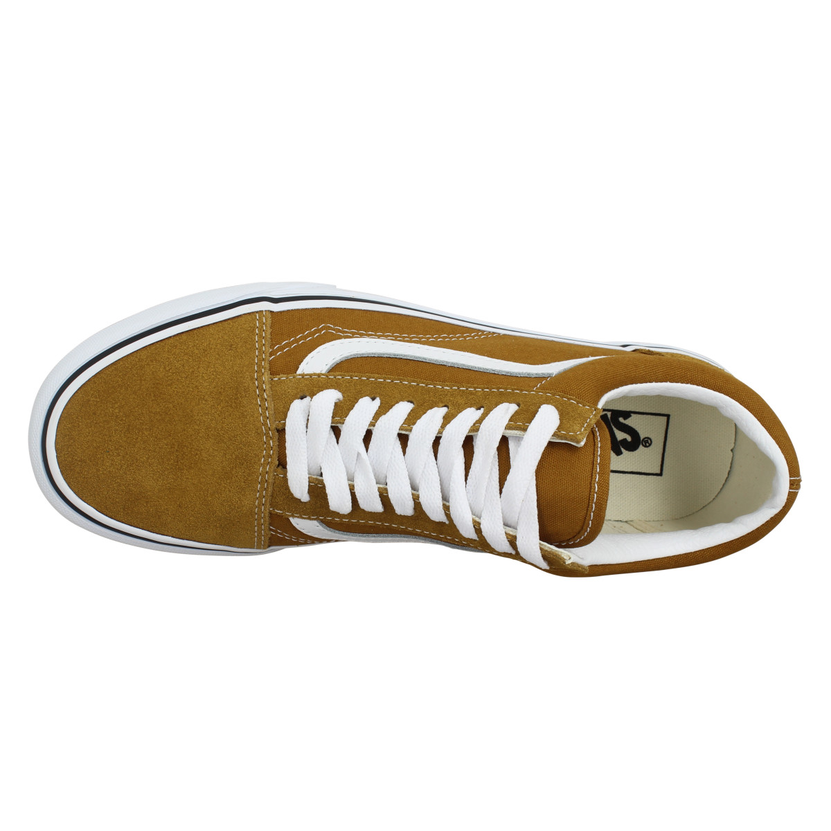 VANS Old Skool velours toile Homme Golden Brown