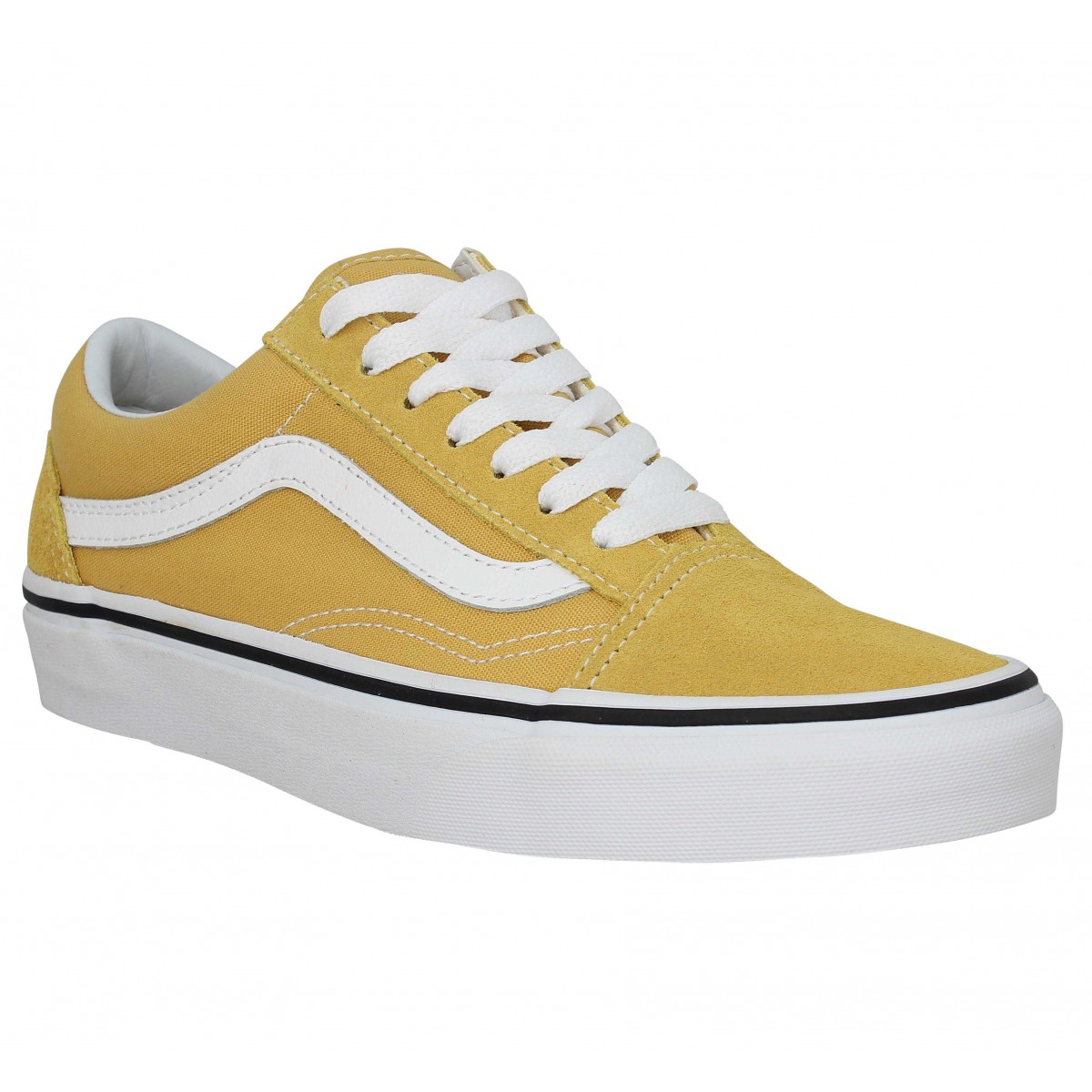vans old skool jaune femme