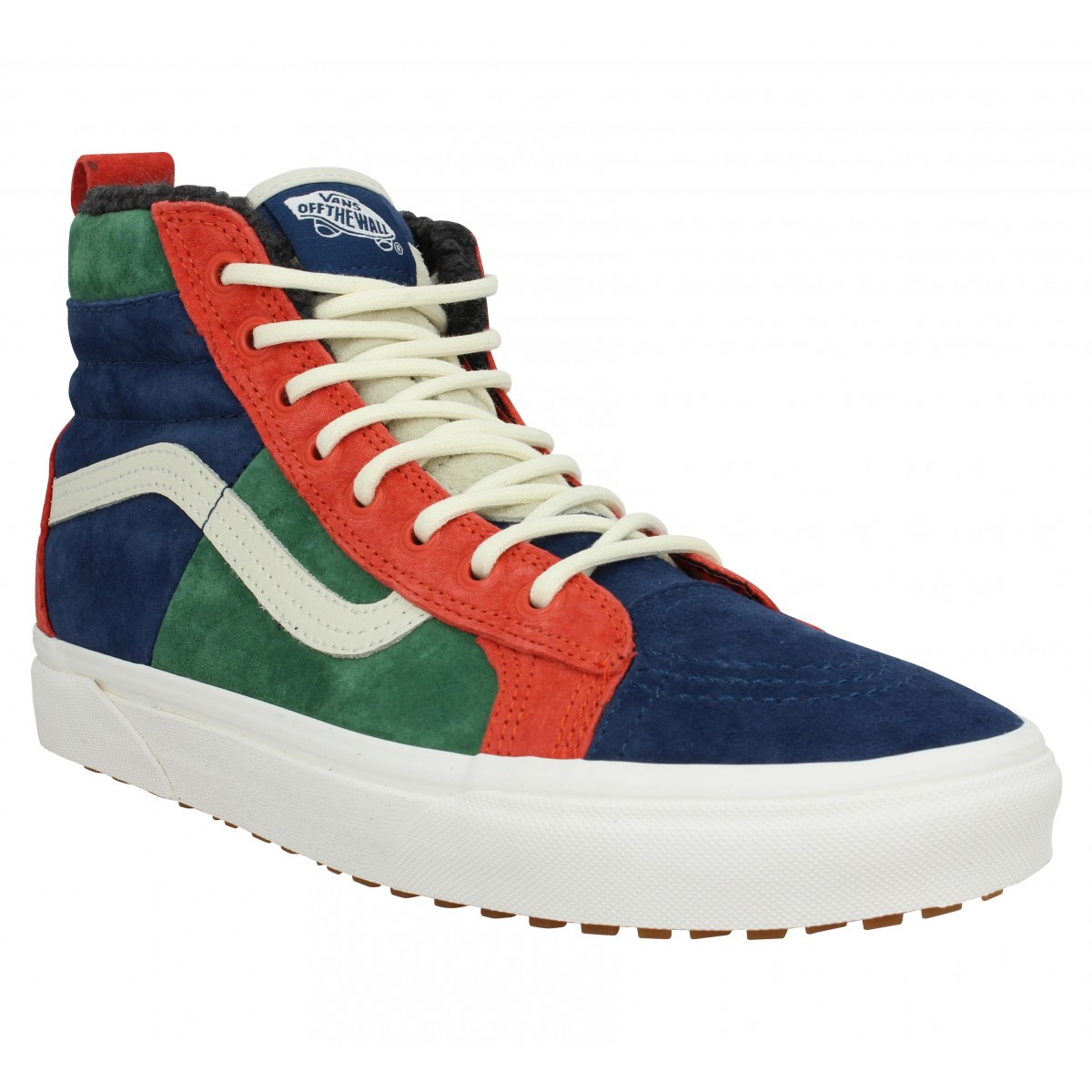 Vans velours vert on sale