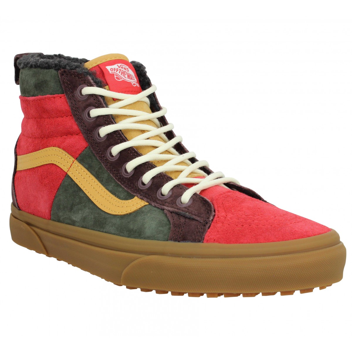 vans sk8 hi rouge