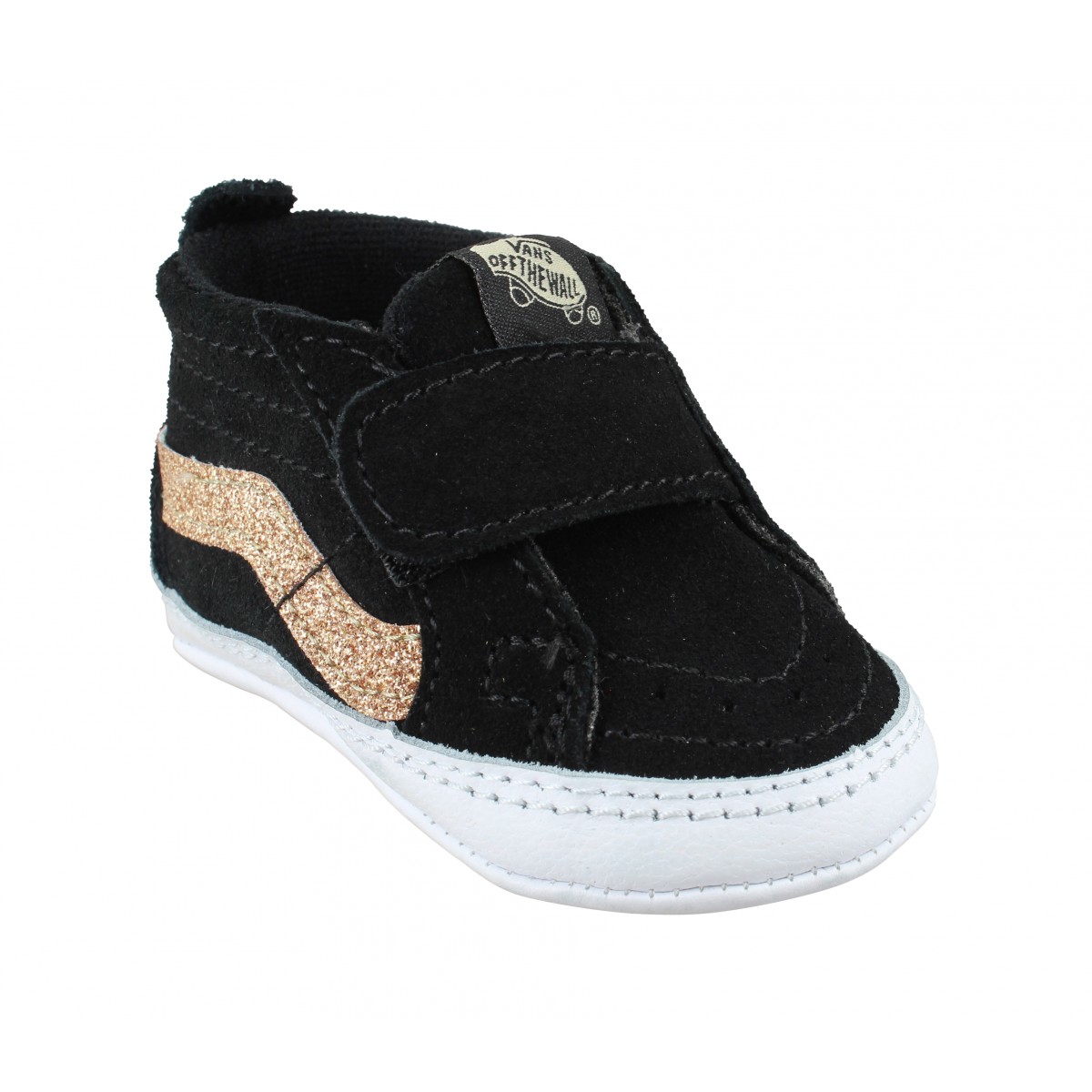 Basket bébé sk8-hi crib black/true white Vans