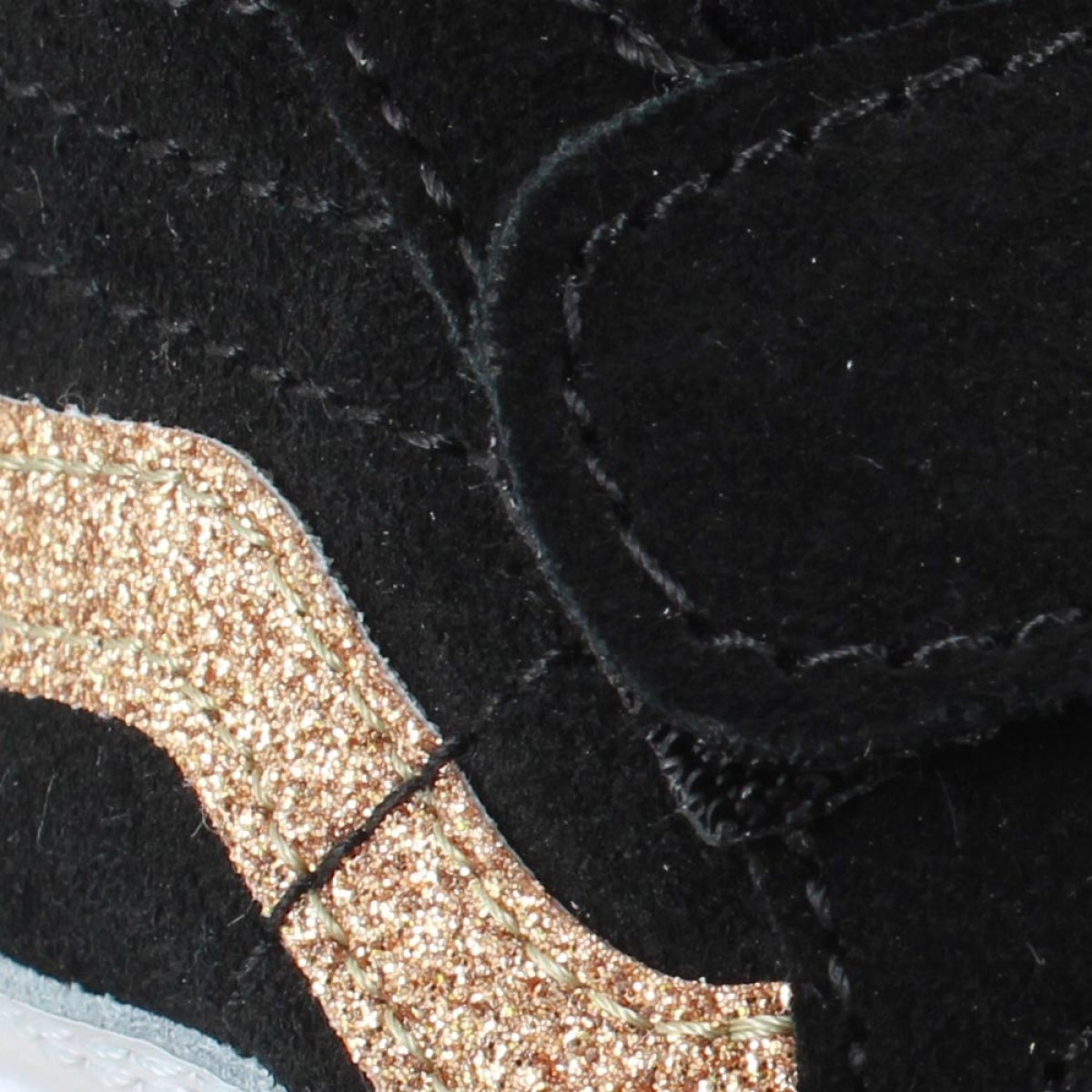 Vans noir velour outlet