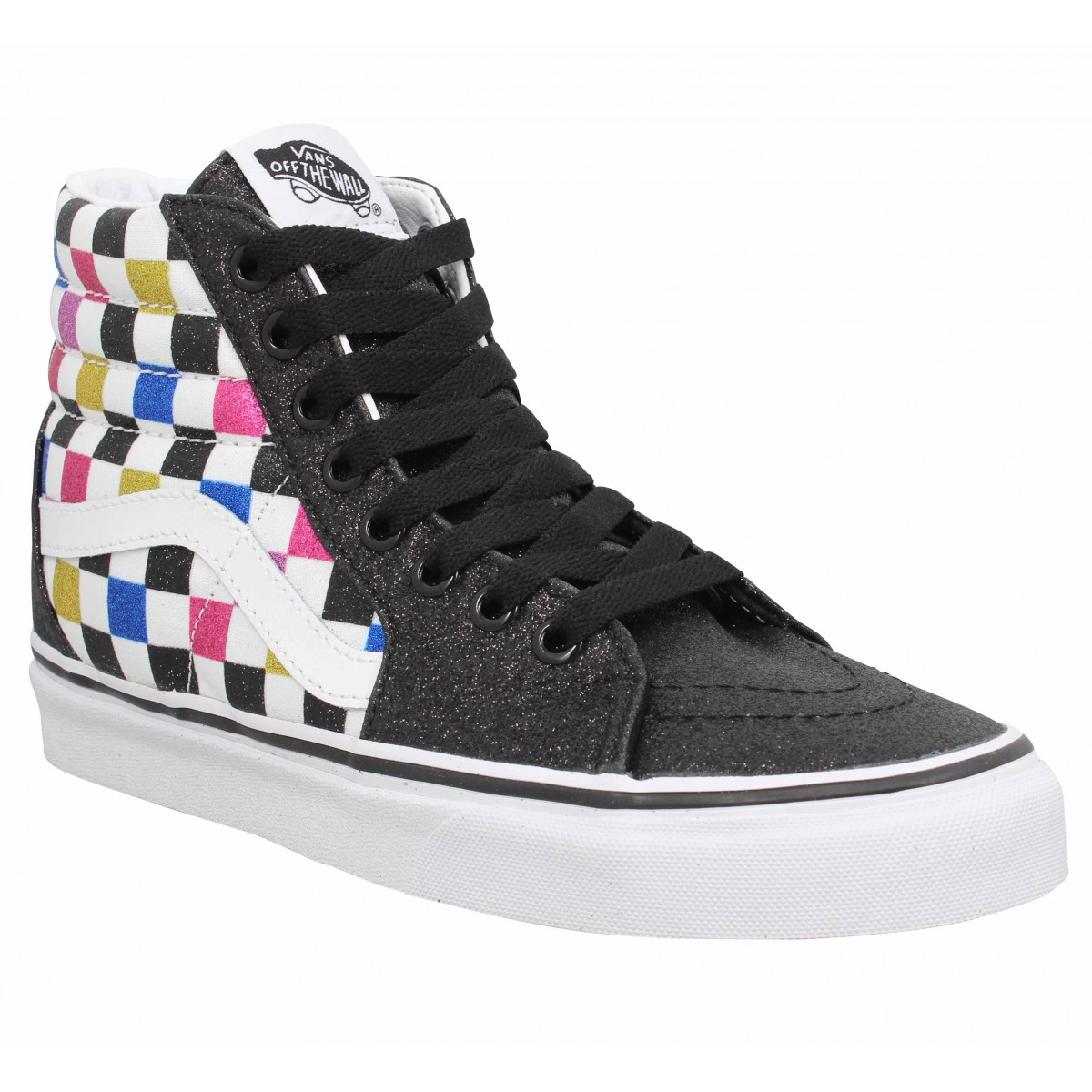 vans femme glitter