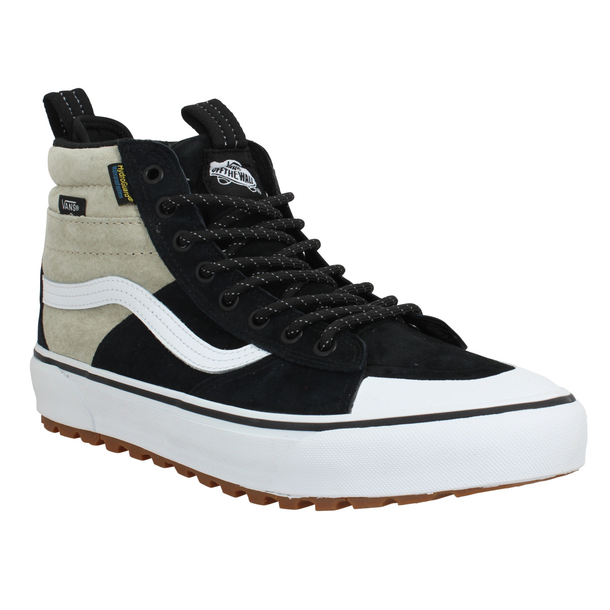 Baskets VANS SK8 Hi Mte 2 velours Homme Black Khaki